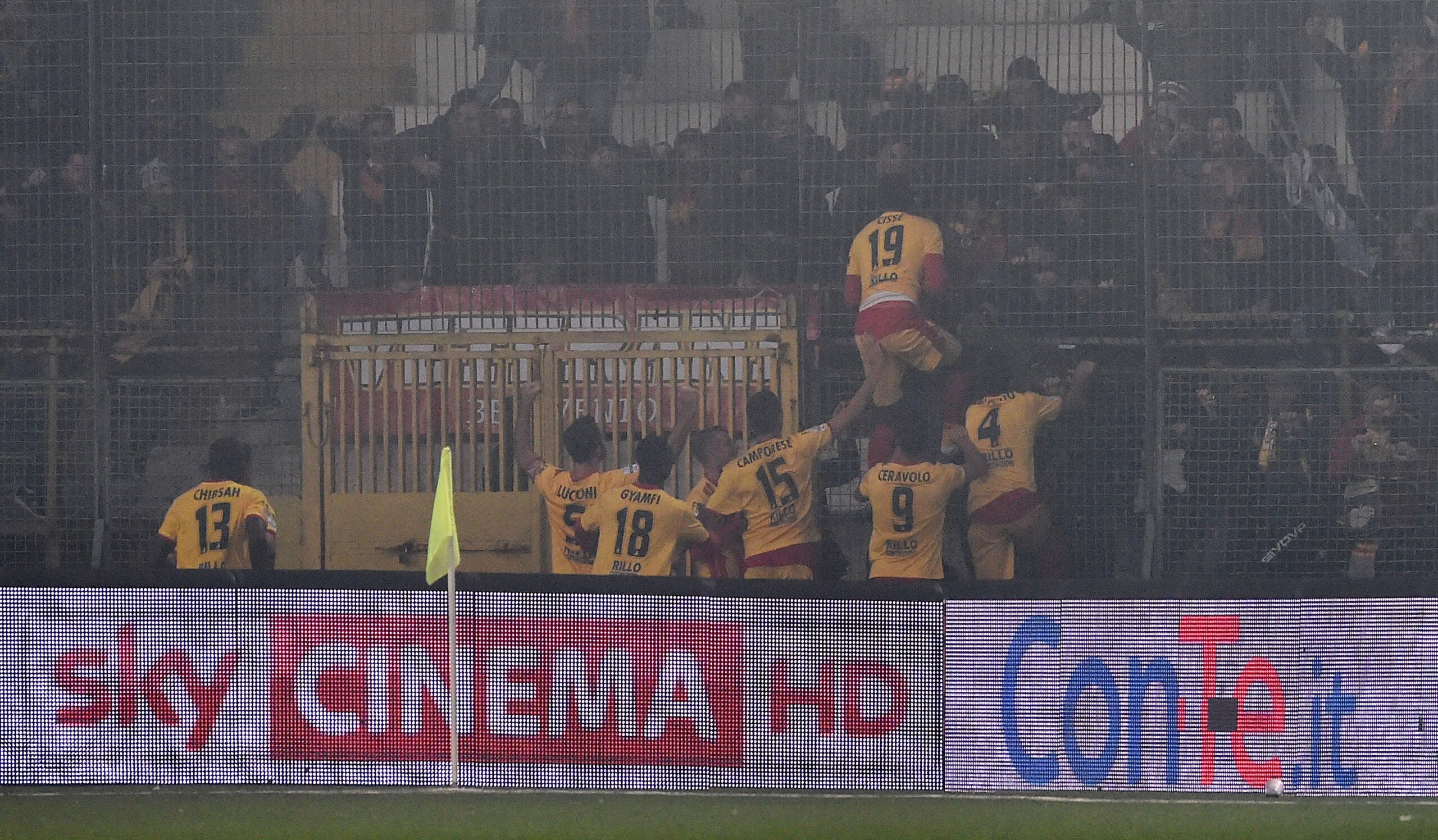 Karamoko Cissè esulta in US Avellino v Benevento Calcio - Serie B