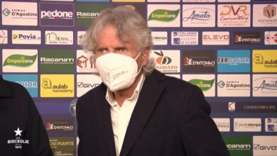 papagni, foto presa dalla diretta facebook del bisceglie