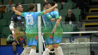 Dalcin - Perez - Pazetti - Ramon - Sandro Abate esultanza