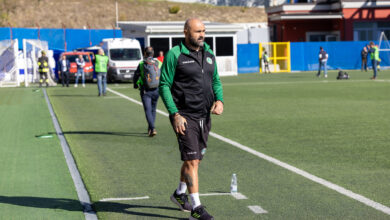 Raffaele Biancolino durante Potenza-Avellino